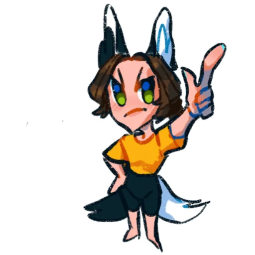 Sticker Sweetavrorafox_1 - 1