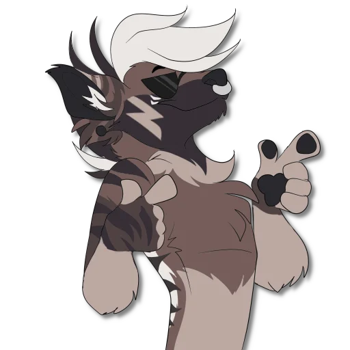 Sticker Switch Hyena - 7