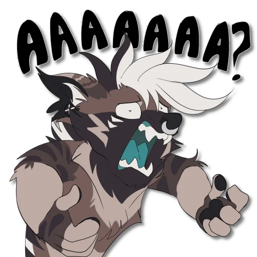 Sticker Switch Hyena - 6