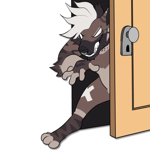 Sticker Switch Hyena - 5