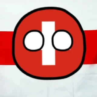 Стикер Switzerland countryballs - 2