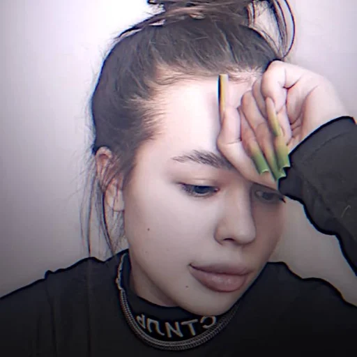 person human face eyelash