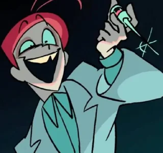 Sticker ПСИХОНЯШКИ @KawaiiRUbot @Anonroll_bot - 0