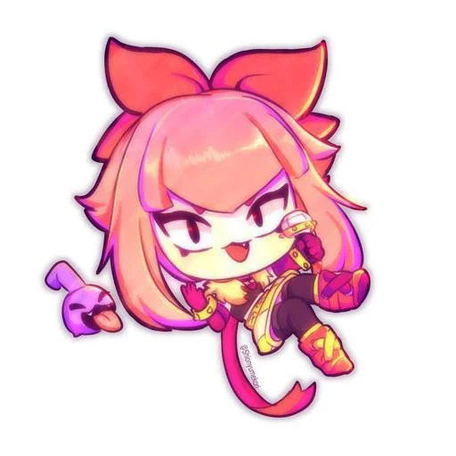 Сделала зомби (фактит) @Sticker_tg_robot - 