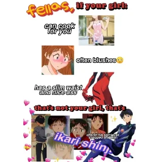 Sticker истеричка, эмо, сдохла и гей - 1