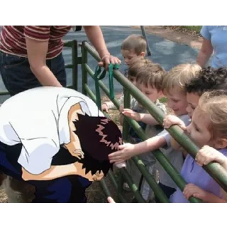 Sticker истеричка, эмо, сдохла и гей - 3