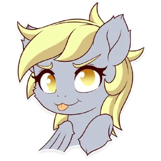 Sticker SymbianL Derpy Hooves Faces - 6