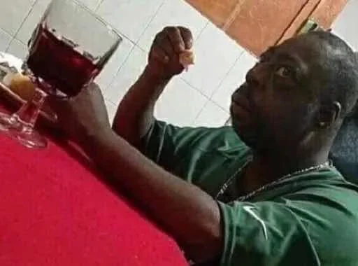 person soft drink alcohol