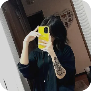 Sticker ЭЛЬКА СДЕЛАЛ(xdarkloma) - 0