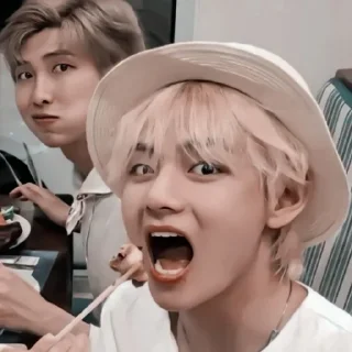 Sticker ˖ ་. TAEHYUNG ! ? ★ ▸ by @lomicor - 7