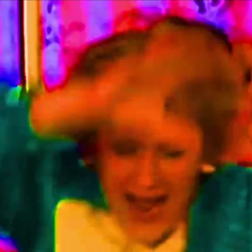 person human face blurry