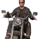 Sticker @STIKERFORALL TERMINATOR T-800 - 1