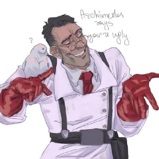 Стикер Medic my beloved ♡ - 7