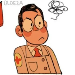 Стикер Medic my beloved ♡ - 4