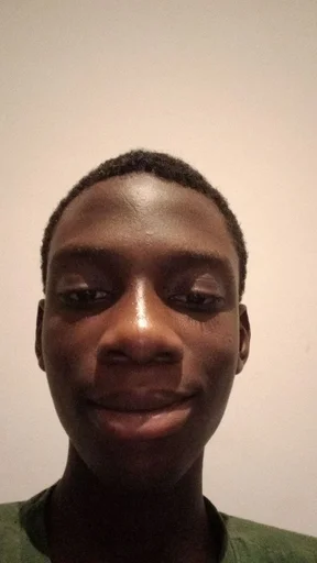 person forehead human face