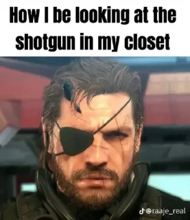 Стикер Oh no not me! @SOLIDSHITSNAKE - 3