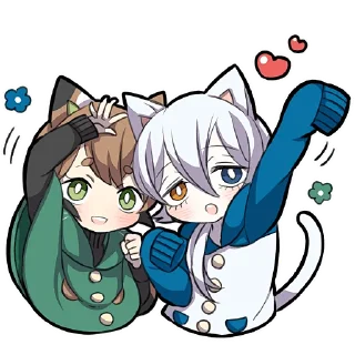 Sticker Черепаховый котёнок @Nyasticks - 5