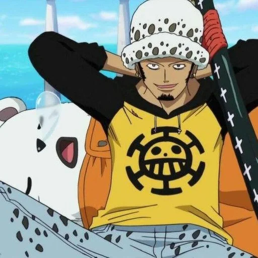 Стикер @stikeranimex - trafalgar law :: @fStikBot - 1