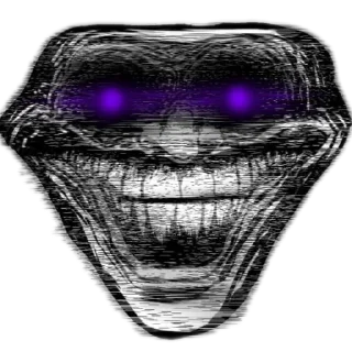 Sticker TROLL FACE HORROR/EDIT (RasForUltar) - 2