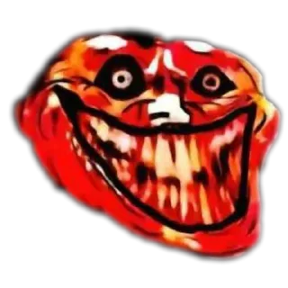 Sticker TROLL FACE HORROR/EDIT (RasForUltar) - 3