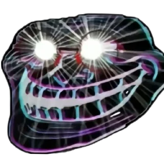 Sticker TROLL FACE HORROR/EDIT (RasForUltar) - 1