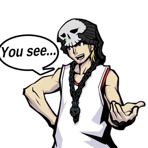 Стикер The World Ends With You - 6