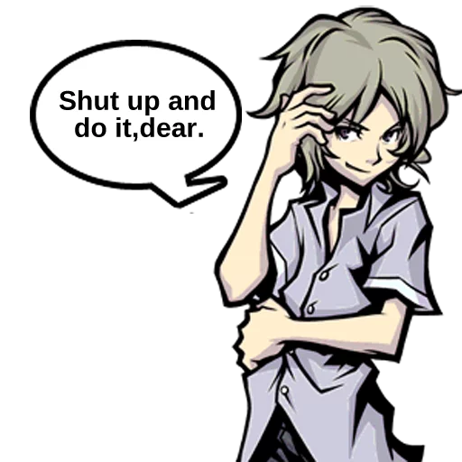 Стикер The World Ends With You - 1