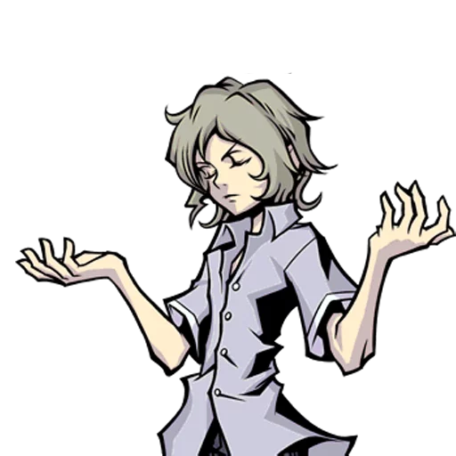 Стикер The World Ends With You - 0