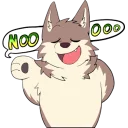 Sticker Eastern Timber Wolf by Gum Syrup - 9