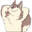 Sticker Eastern Timber Wolf by Gum Syrup - 5