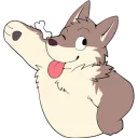 Sticker Eastern Timber Wolf by Gum Syrup - 6