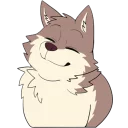 Sticker Eastern Timber Wolf by Gum Syrup - 0