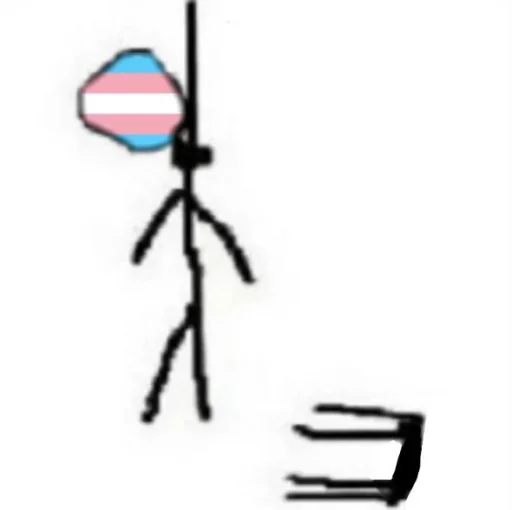 Трансячьи стикеры - 