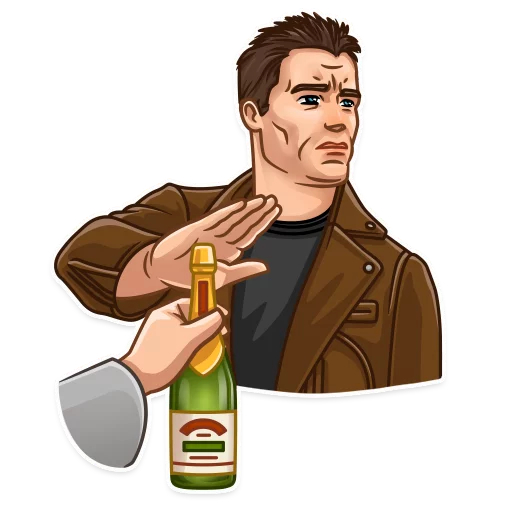 бутылка человеческое лицо мультфильм