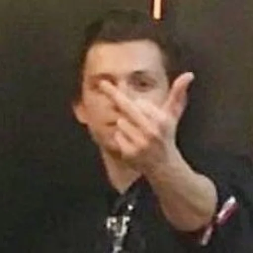 person man human face