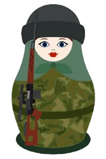 Стикер TaHku ЮВО - 3