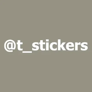 Sticker Больше стиков тут: @stikery4 - 9