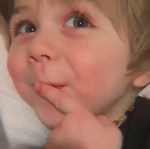 person human face baby