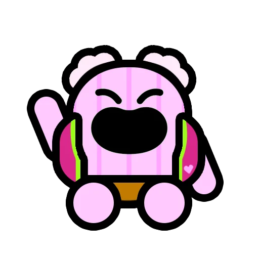 Sticker Плюшевые спайчики - 8