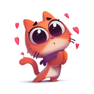 Sticker Taffy Cat @SbornikStickers - 1