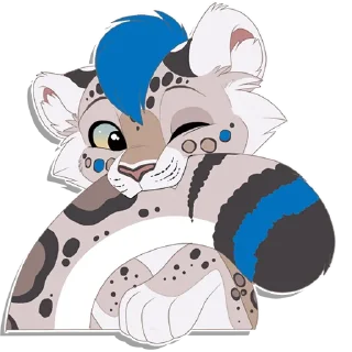 Стикер Tailz SnowMew - 9