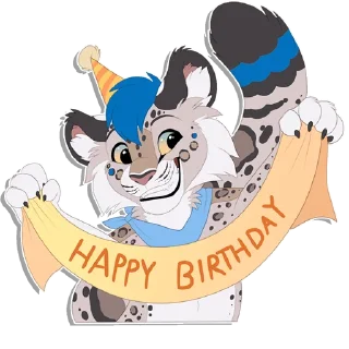 Стикер Tailz SnowMew - 7