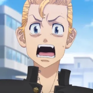 Стикер cтики с тм→ @kurisanko Takemichi Hanagaki Tokyo revengers - 2