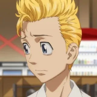 Стикер cтики с тм→ @kurisanko Takemichi Hanagaki Tokyo revengers - 10