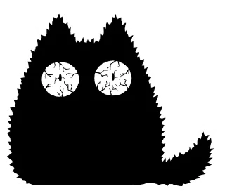 Стикер Talisman The Cat - 10