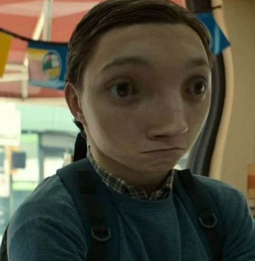 person human face clothing