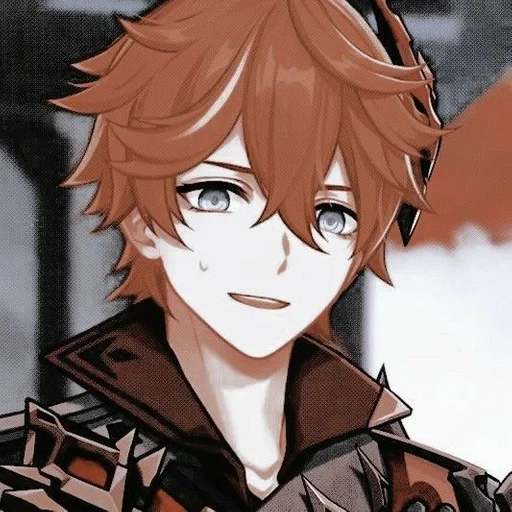 anime cartoon human face