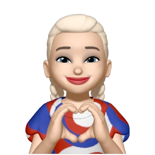 human face toy figurine