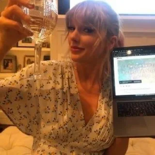 Sticker Taylor mood (M.Gh) - 5