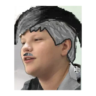 Sticker TbMA_Hitler - 2